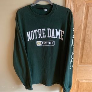 Notre Dame Long Sleeve Shirt